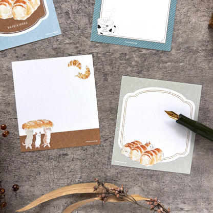 [Limited Edition] Tocorocomugi / Memo Pad - Bread