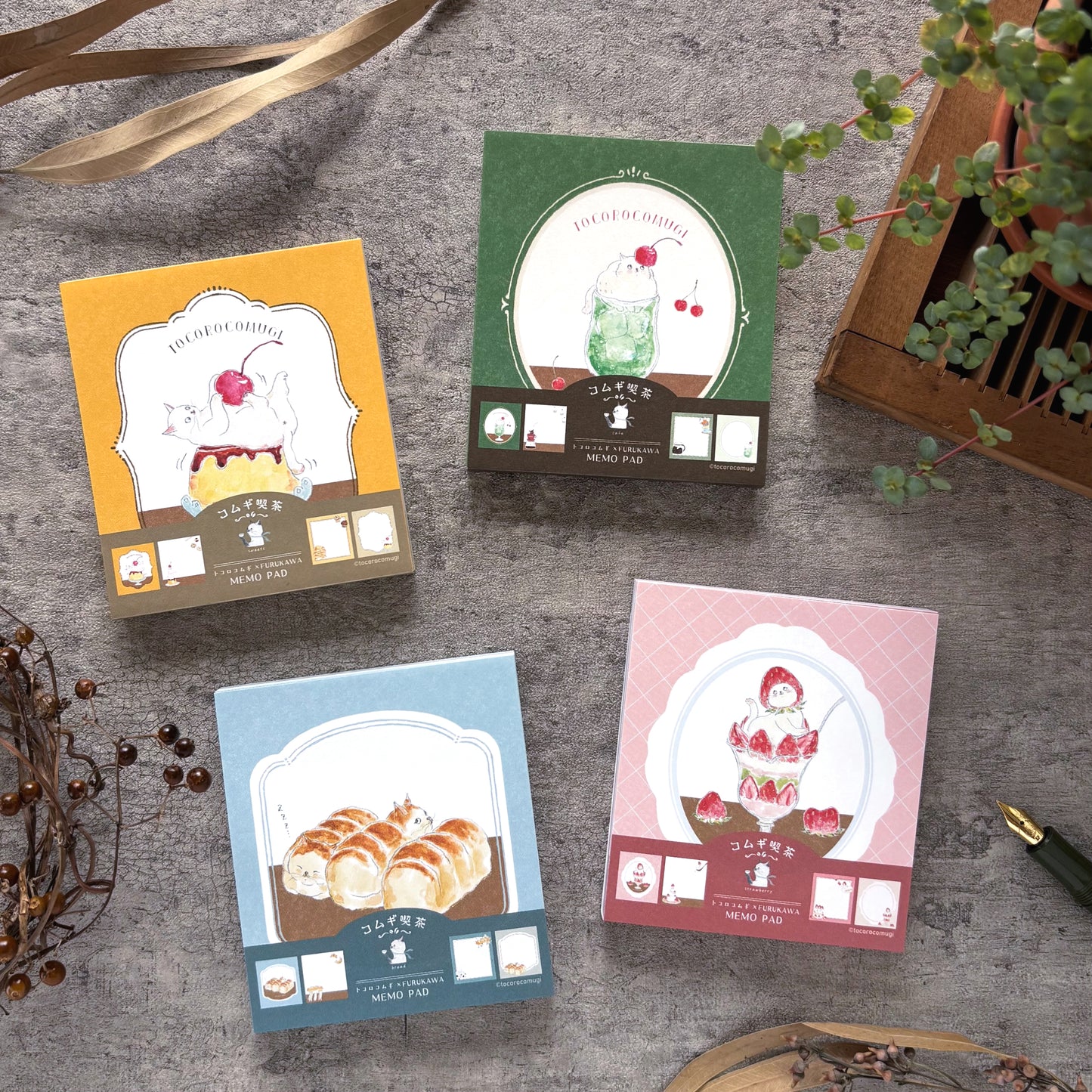 [Limited Edition] Tocorocomugi / Memo Pad - Bread