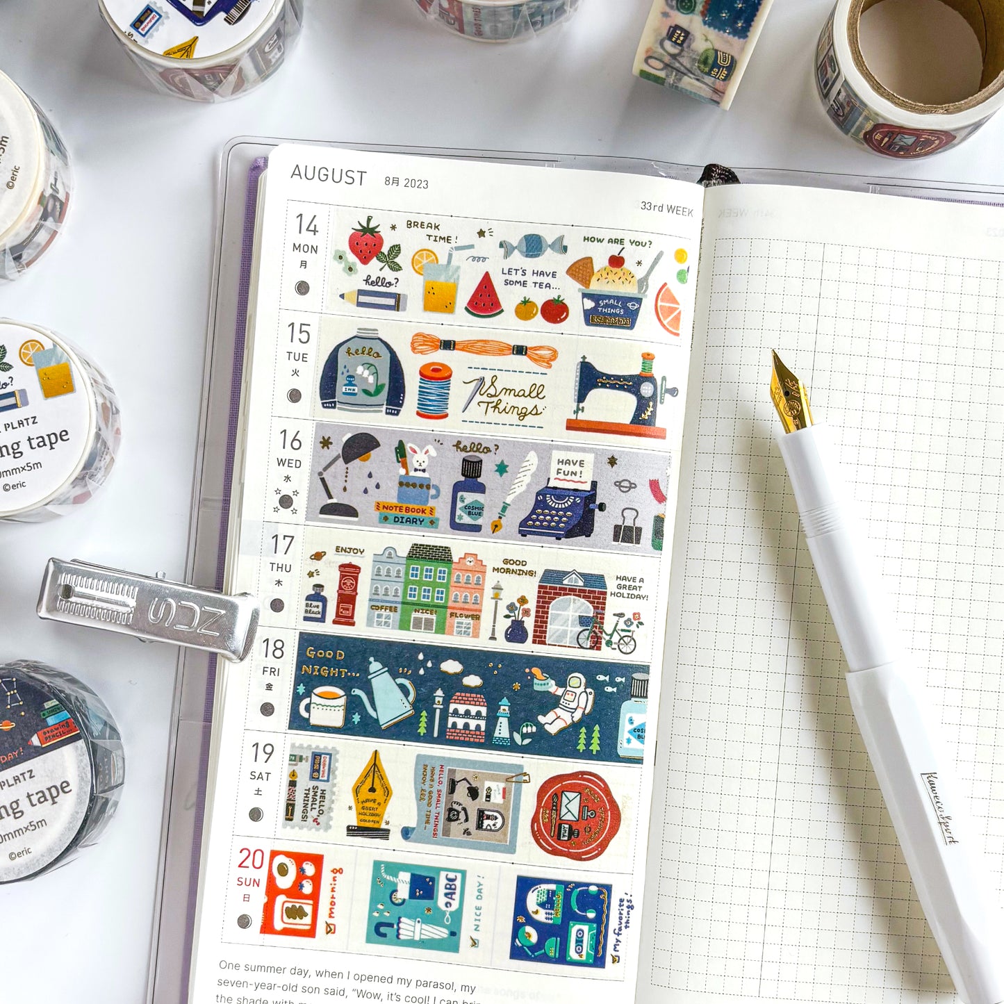 eric / Washi Tape - Writing Tools