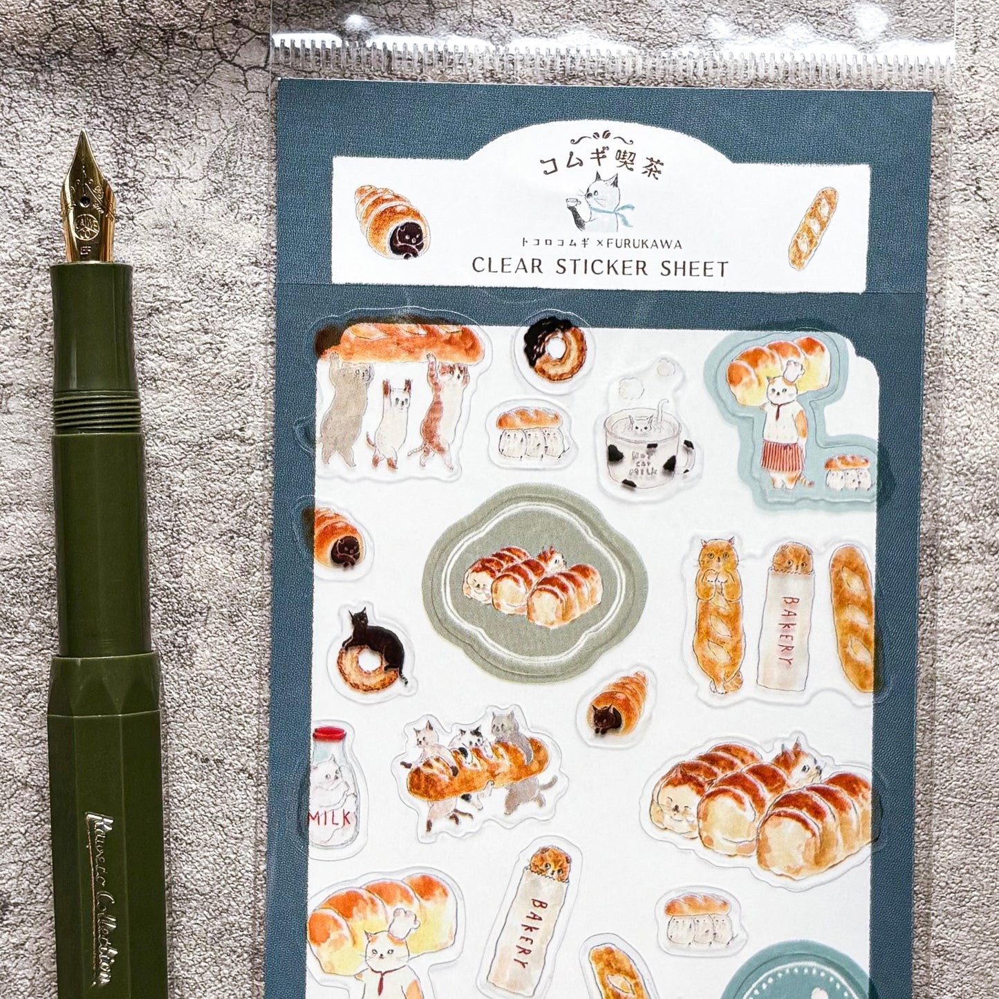 [Limited Edition] Tocorocomugi / Stickers - Bread