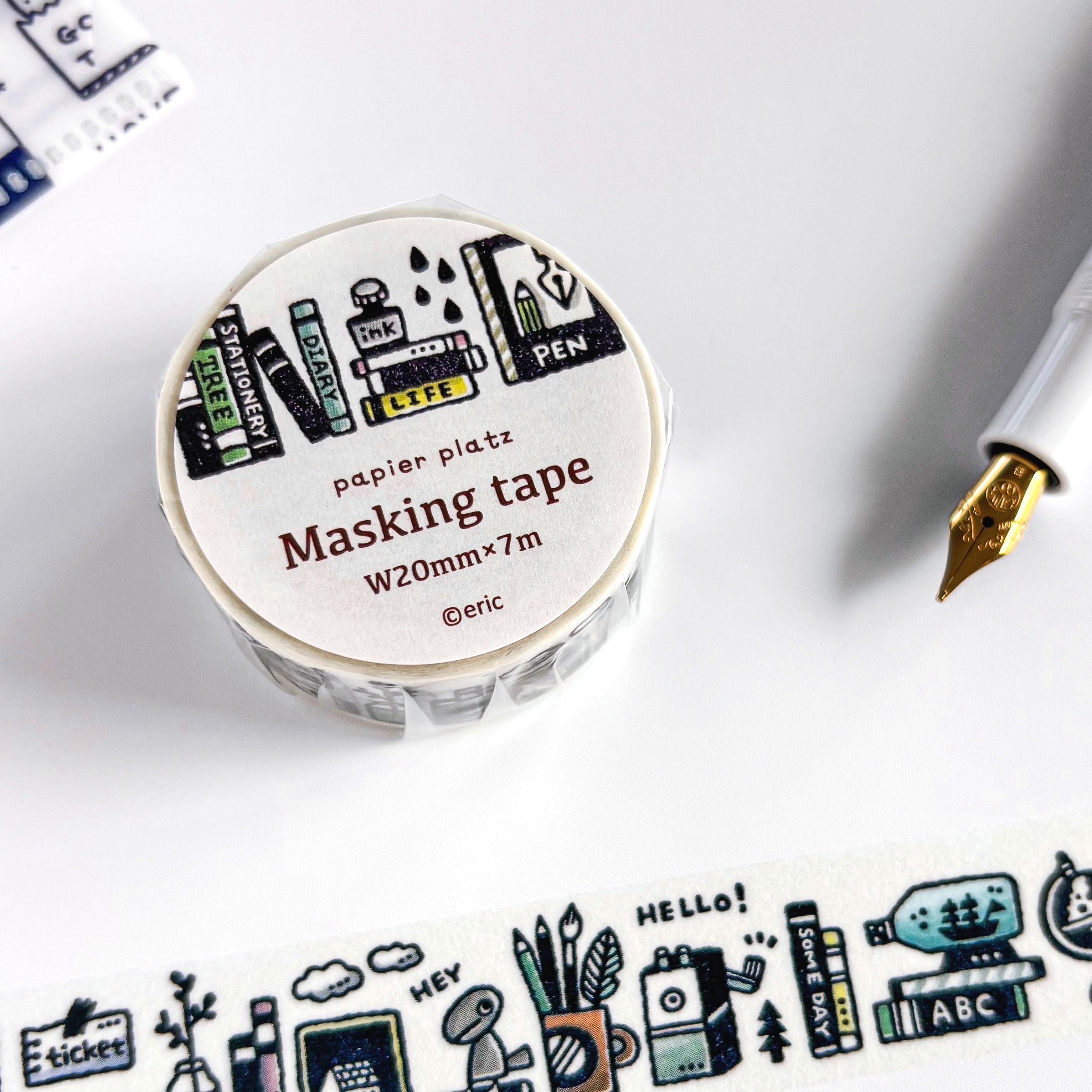 eric / Washi Tape - Bookshelf