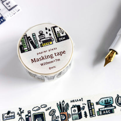 eric / マスキングテープ 「Bookshelf」