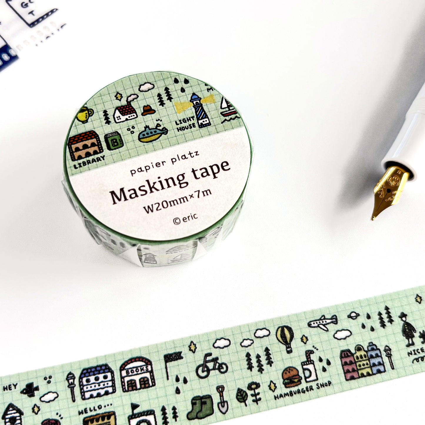 eric / Washi Tape - My City