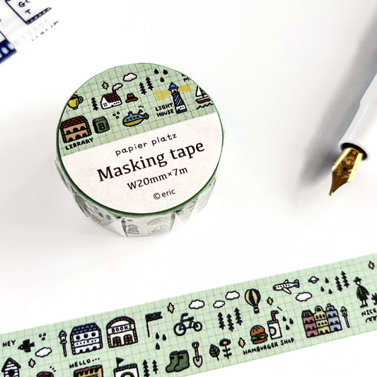 eric / Washi Tape - My City