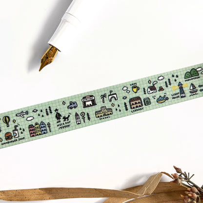 eric / Washi Tape - My City