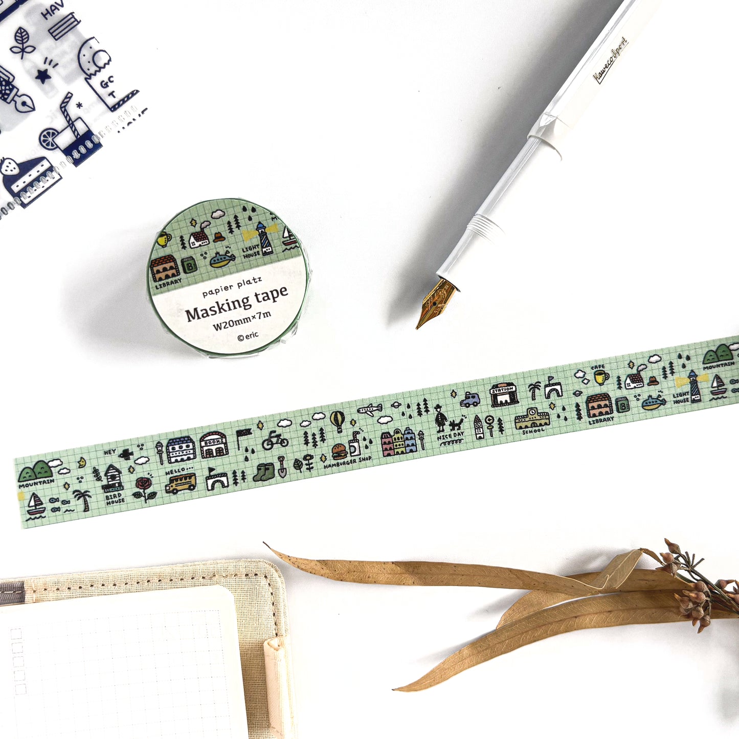 eric / Washi Tape - My City