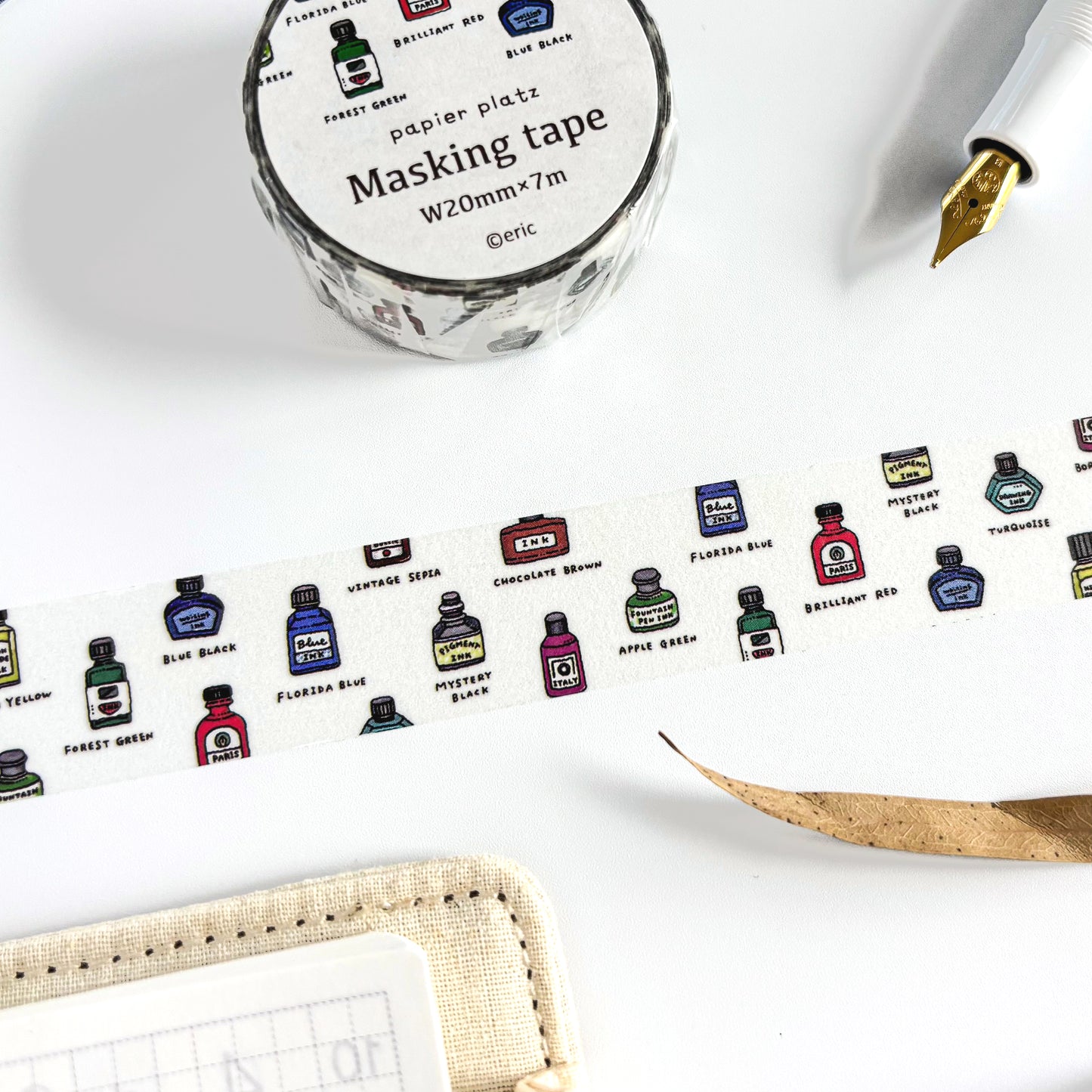eric / Washi Tape - Ink Bottle