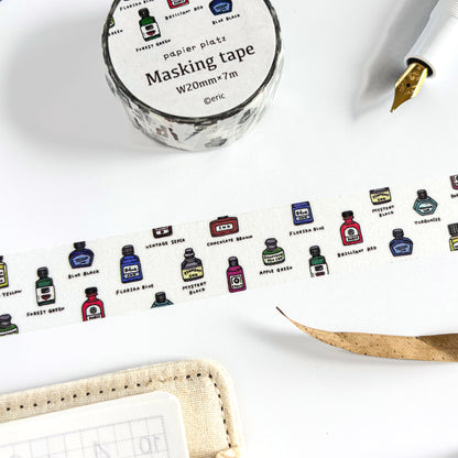eric / Washi Tape - Ink Bottle