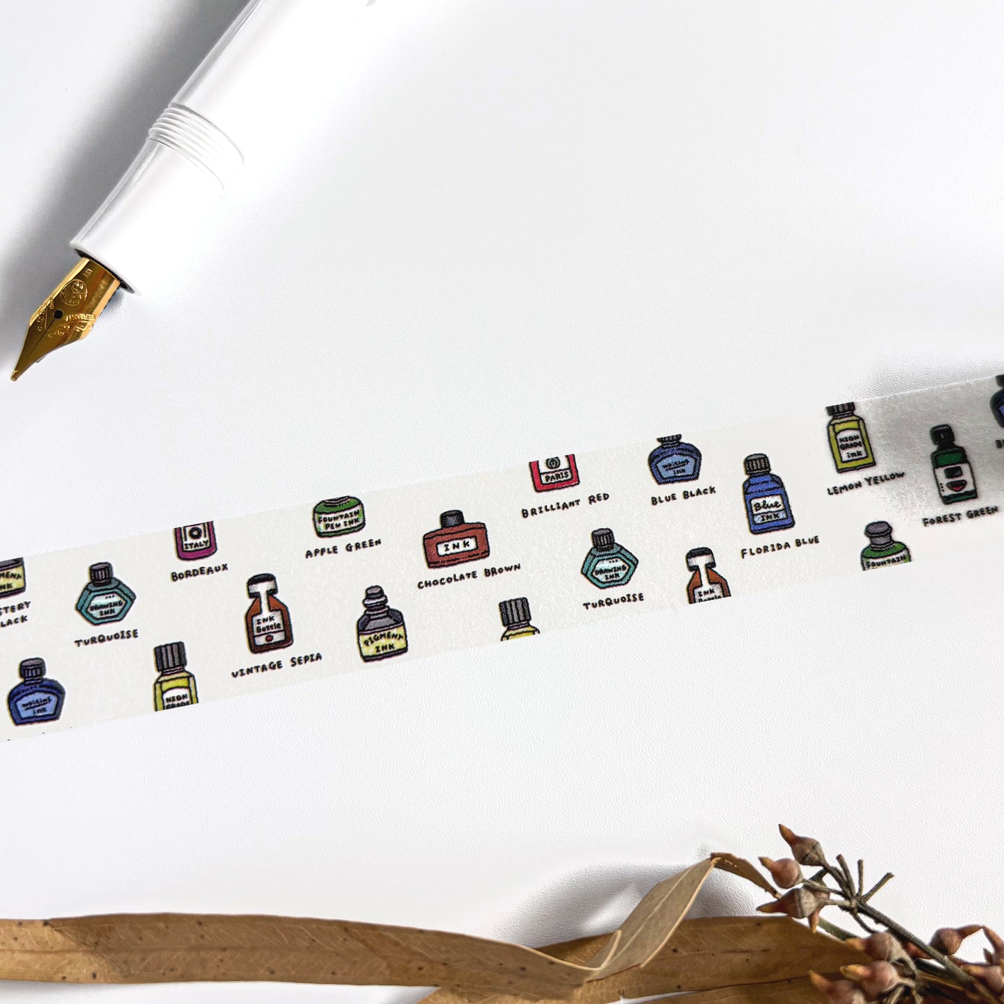 eric / Washi Tape - Ink Bottle
