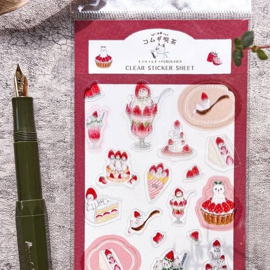 [Limited Edition] Tocorocomugi / Stickers - Strawberry