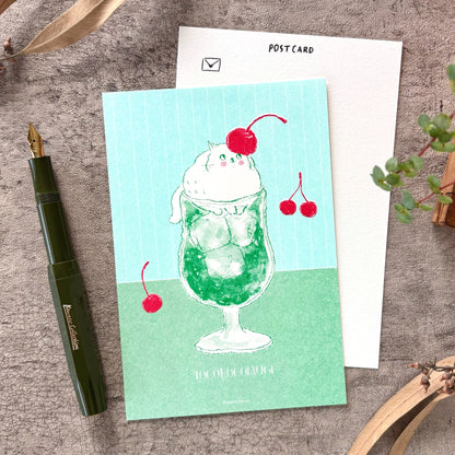 [Limited Edition] Tocorocomugi / Postcard - Cafe