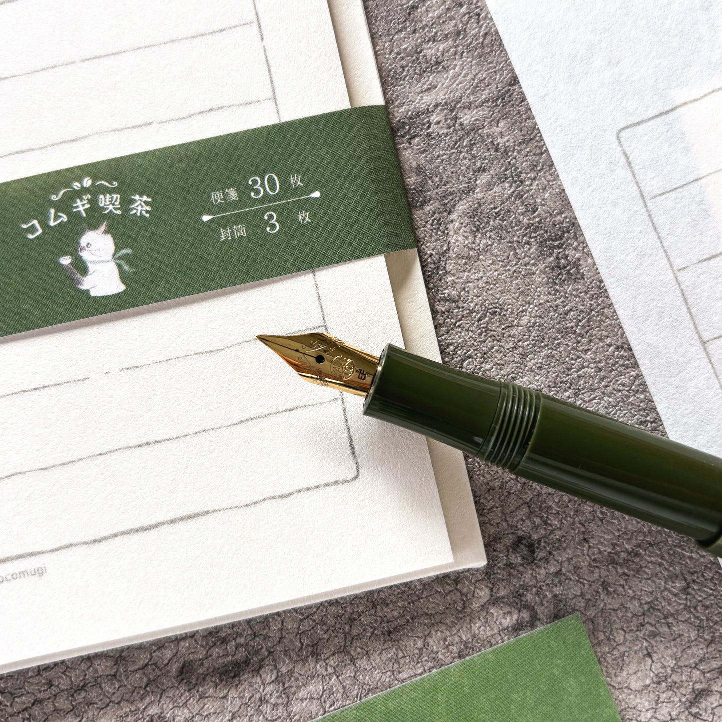 【数量限定】トコロコムギ / そえぶみ箋「喫茶トコロコムギ」