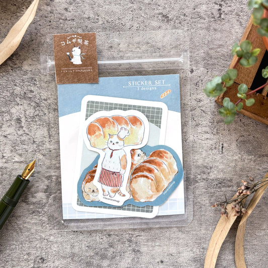 [Limited Edition] Tocorocomugi / Vinyl Sticker - Bread