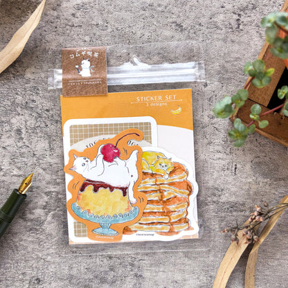 [Limited Edition] Tocorocomugi / Vinyl Sticker - Sweets