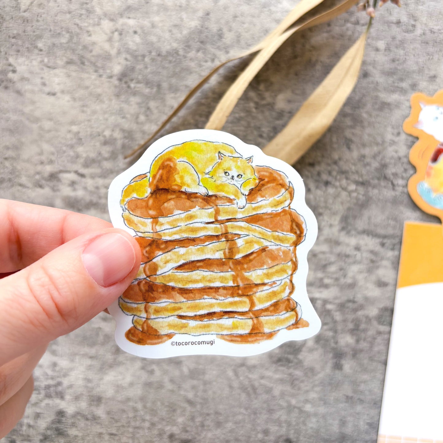 [Limited Edition] Tocorocomugi / Vinyl Sticker - Sweets