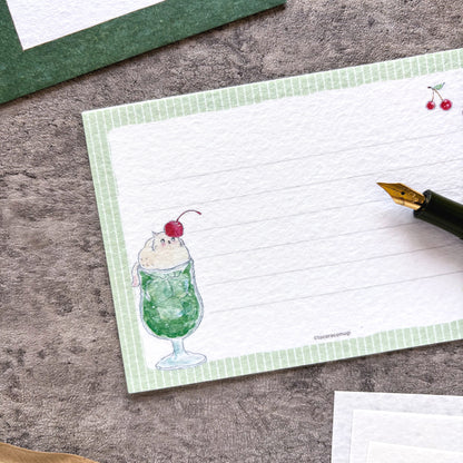 [Limited Edition] Tocorocomugi / Mini Letter Set - Cafe