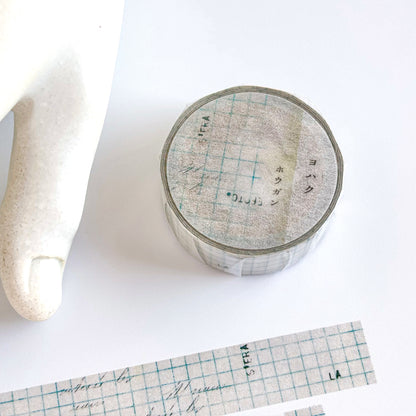 Yohaku / Washi Tape - Grid