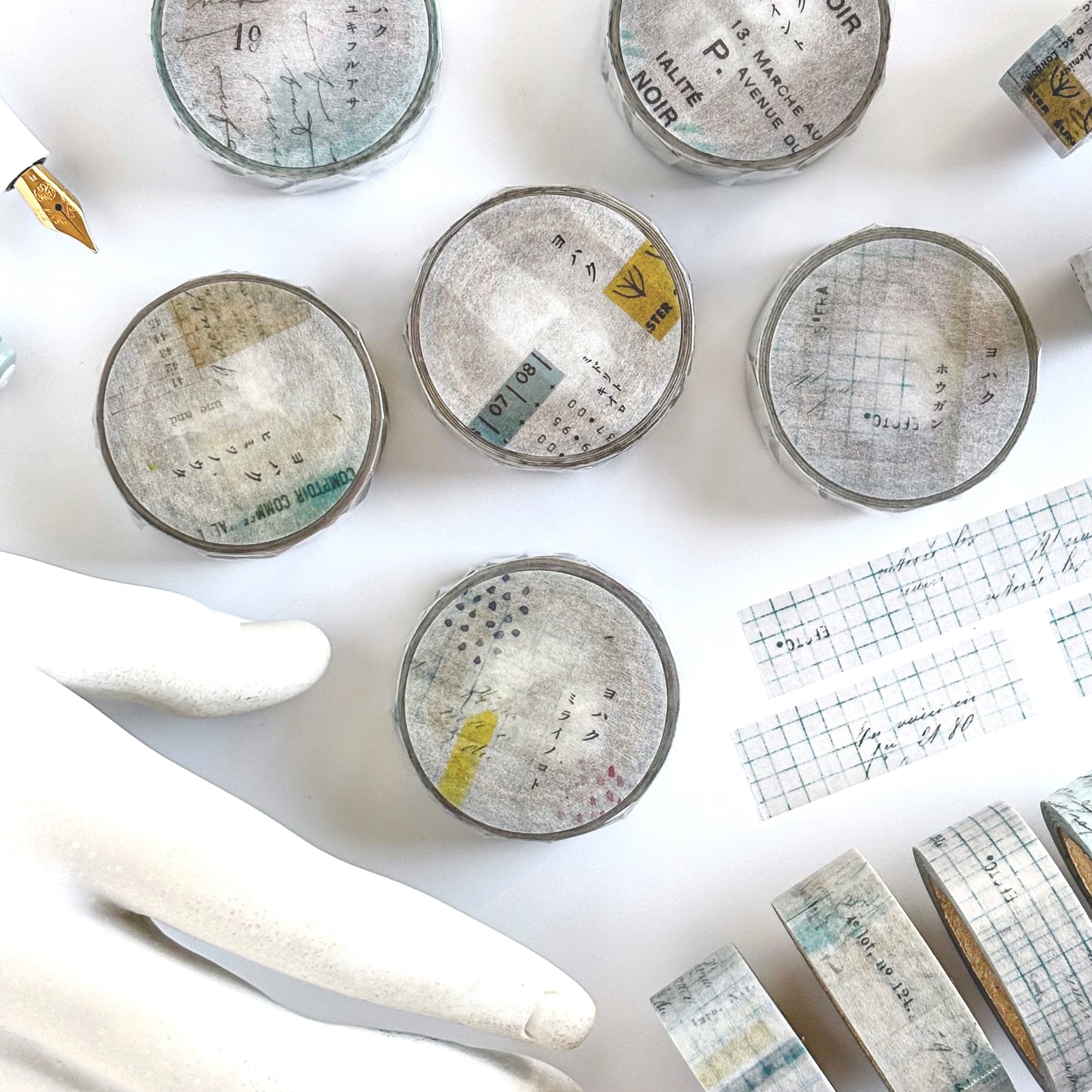 Yohaku / Washi Tape - Grid