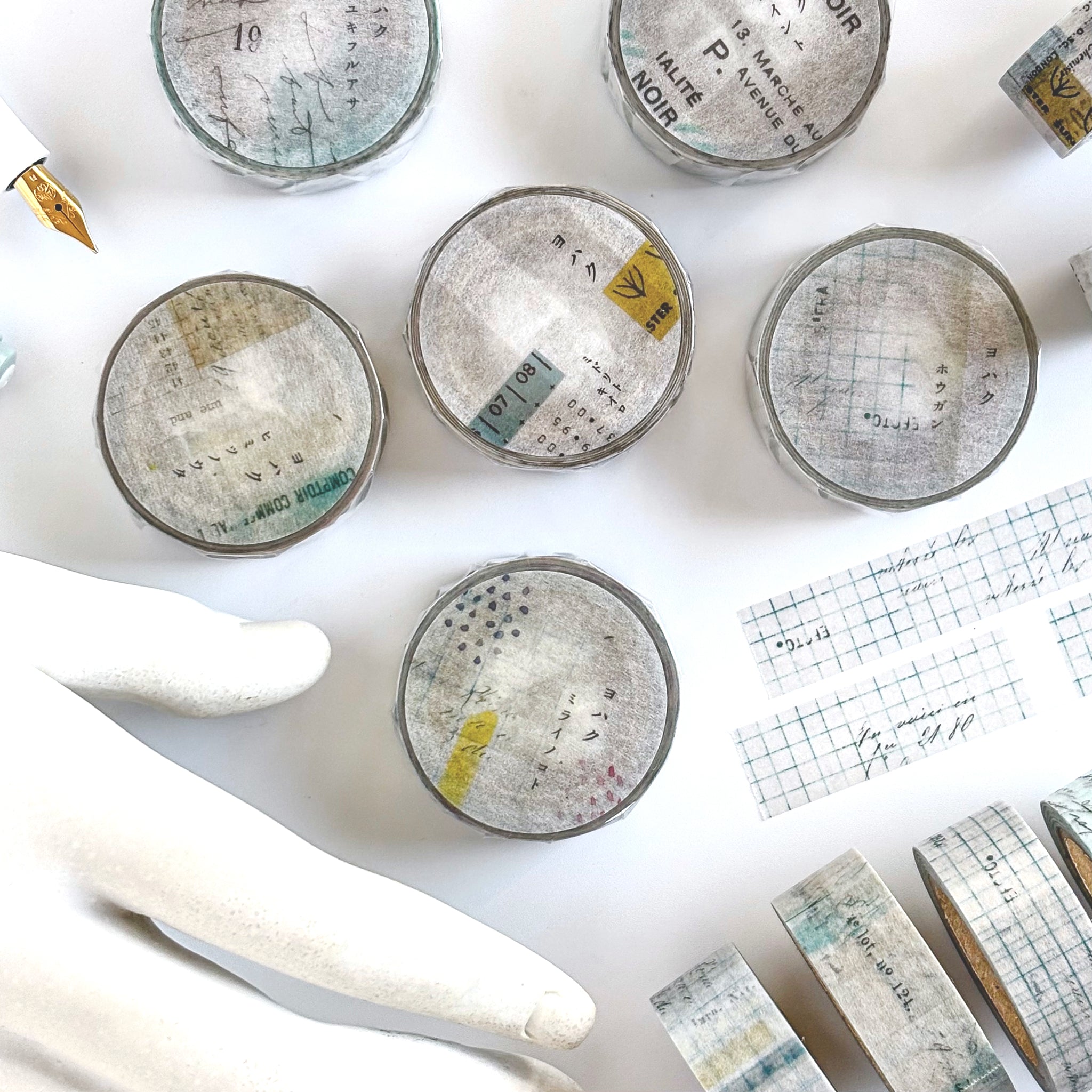 Yohaku / Washi Tape - Grid