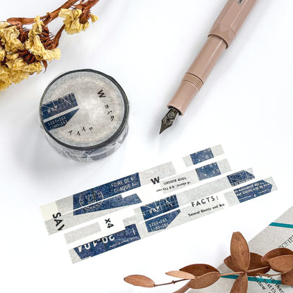 Yohaku / Washi Tape - Aiiro