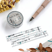 Yohaku / Washi Tape - Letter
