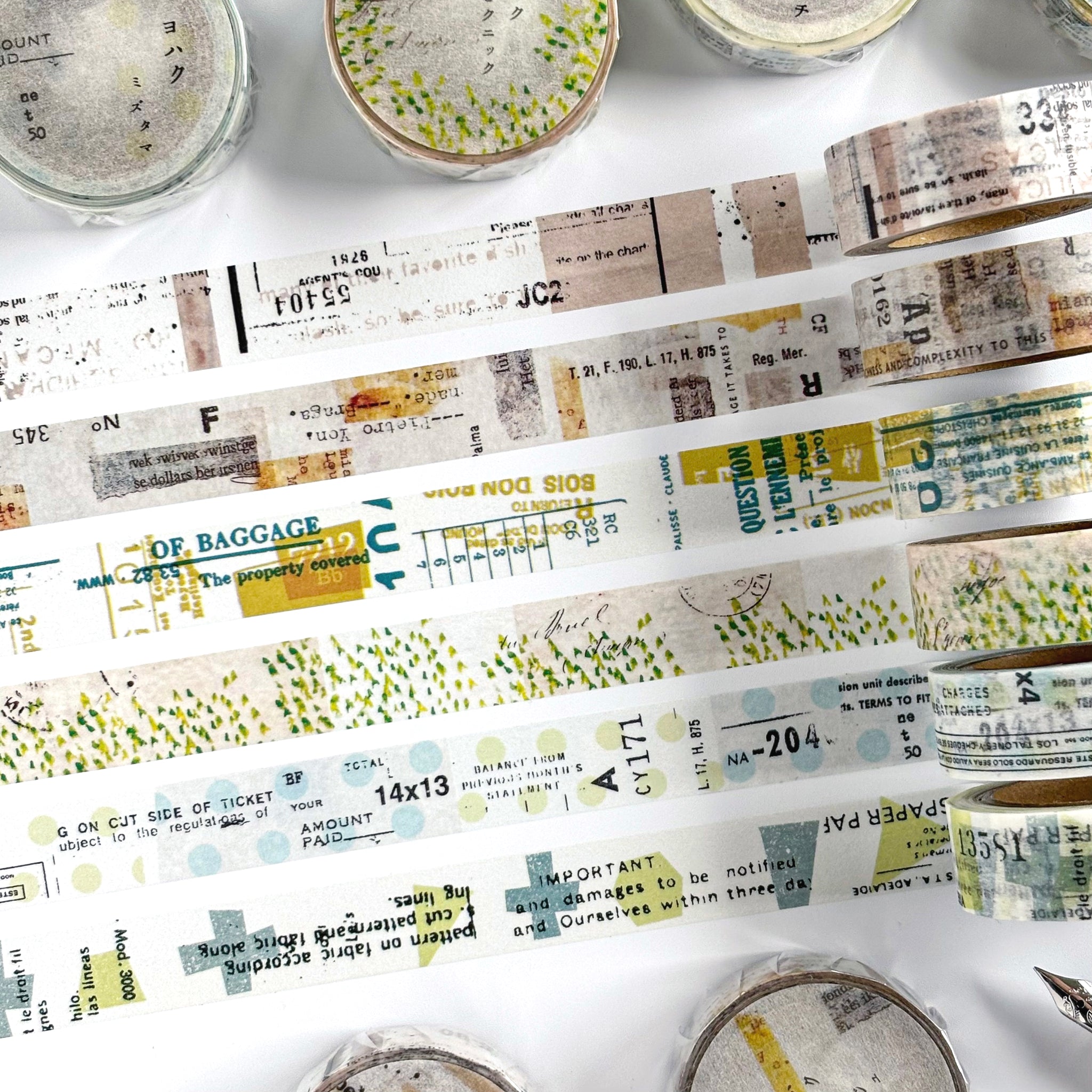 Yohaku / Washi Tape - Town