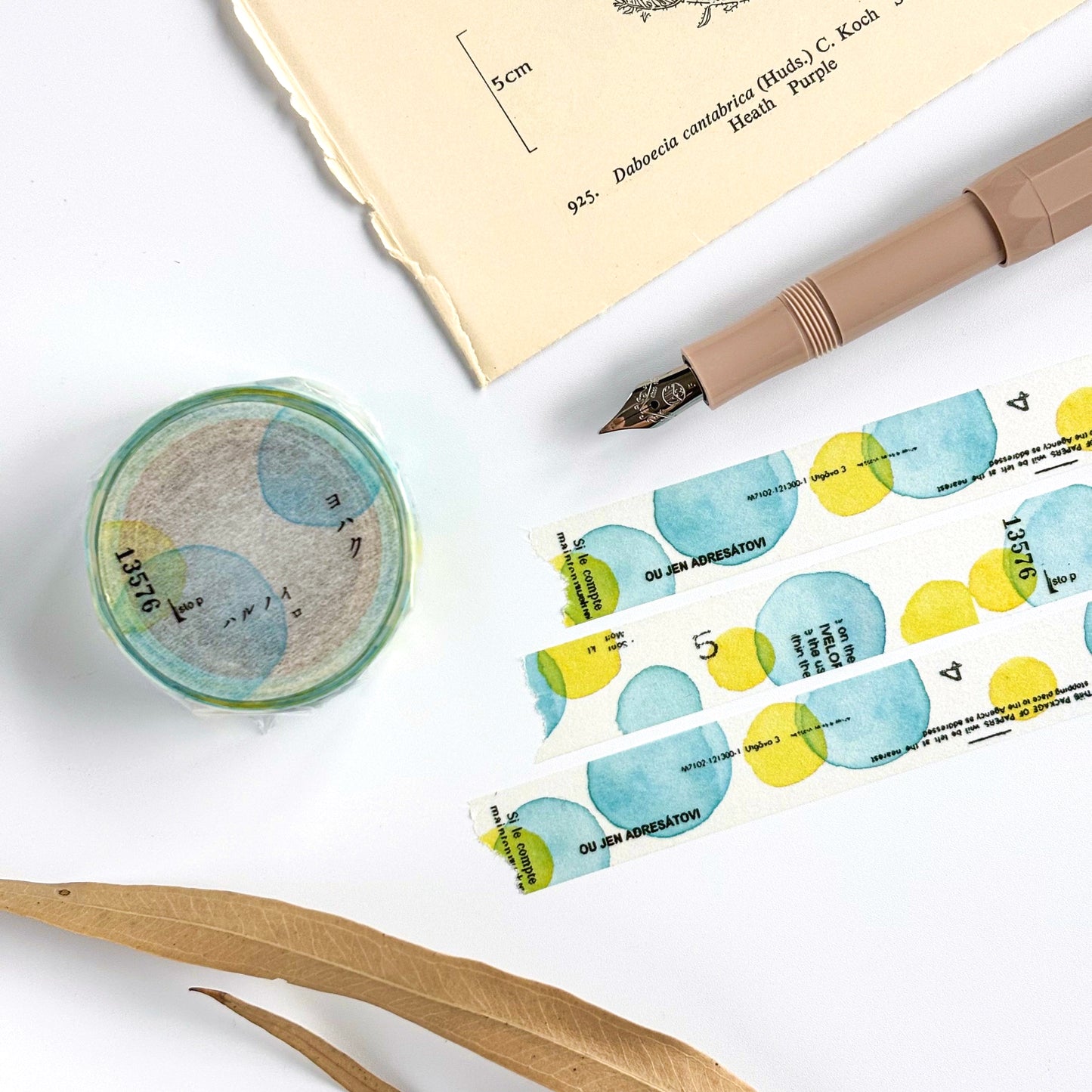 Yohaku / Washi Tape - Spring Colors