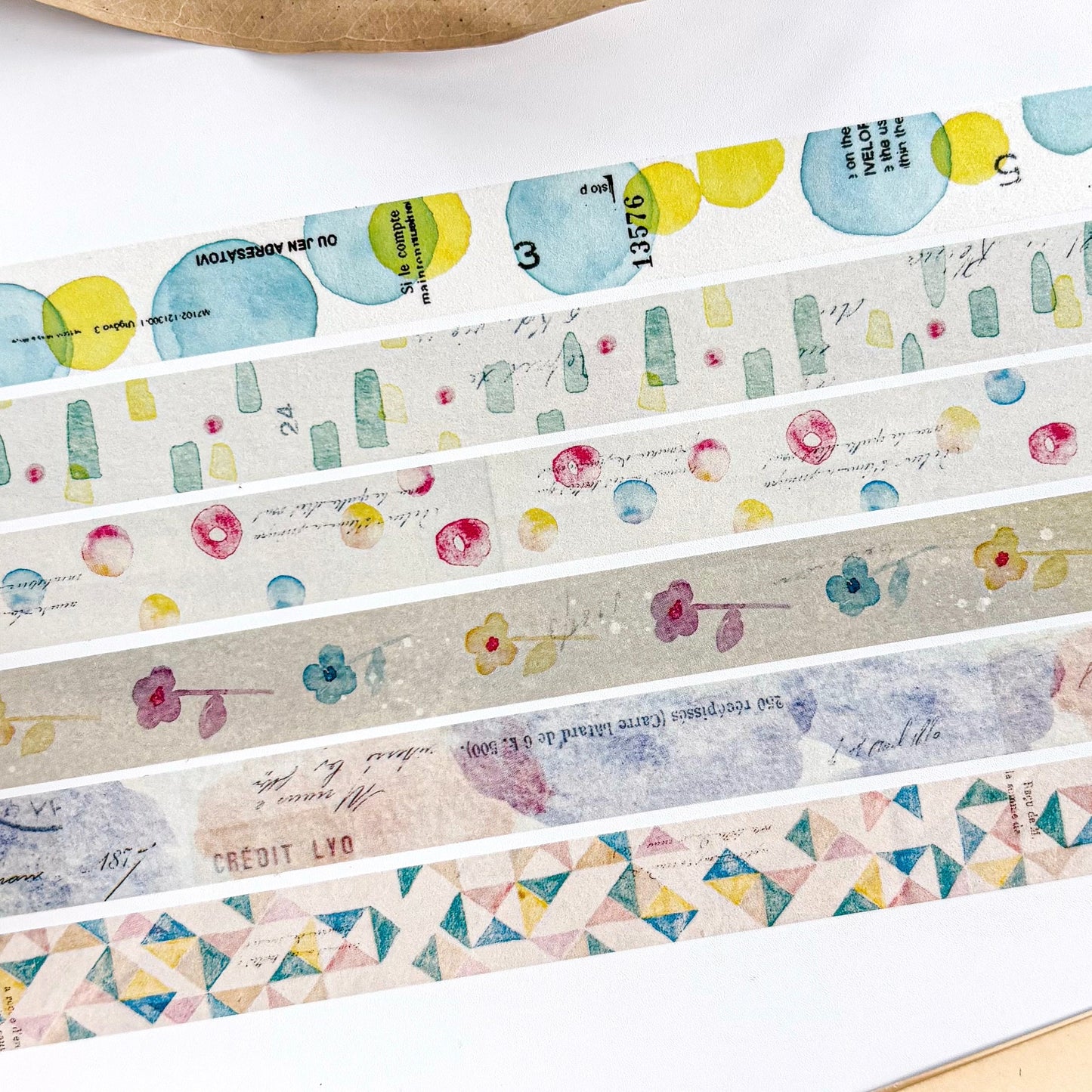 Yohaku / Washi Tape - Spring Colors