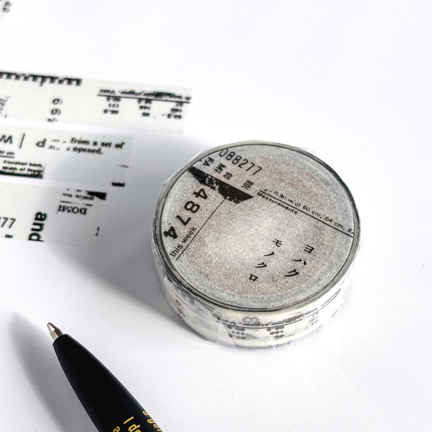 Yohaku / Washi Tape - Monochrome