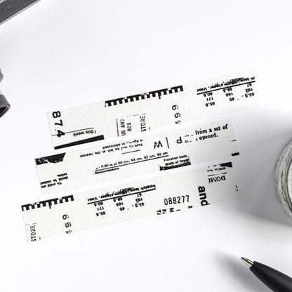 Yohaku / Washi Tape - Monochrome