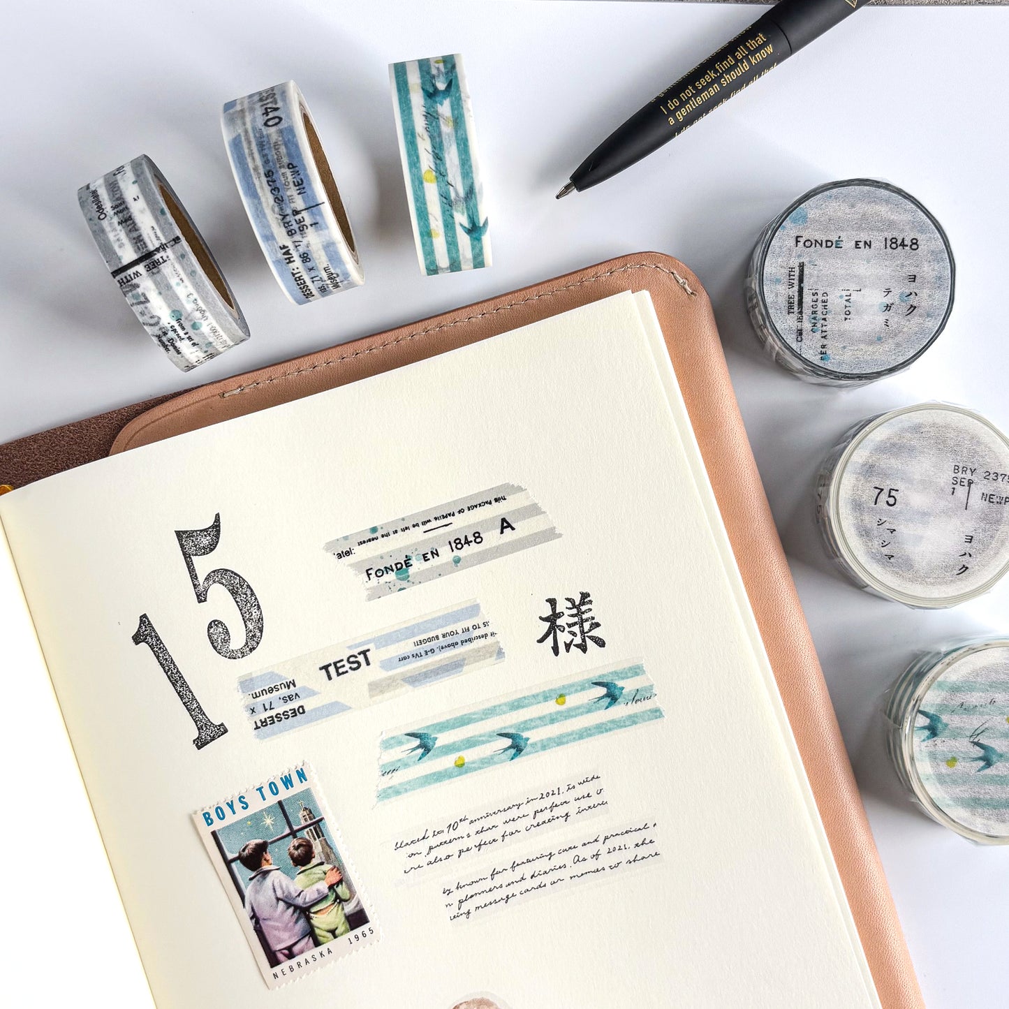 Yohaku / Washi Tape - Letter