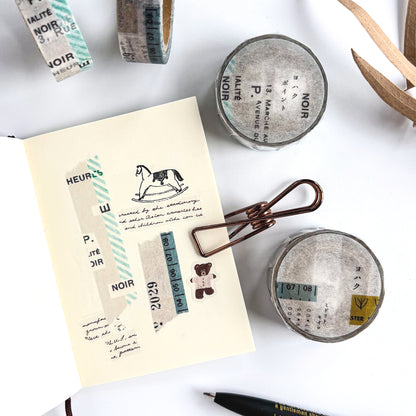 Yohaku / Washi Tape - Yellow & Green