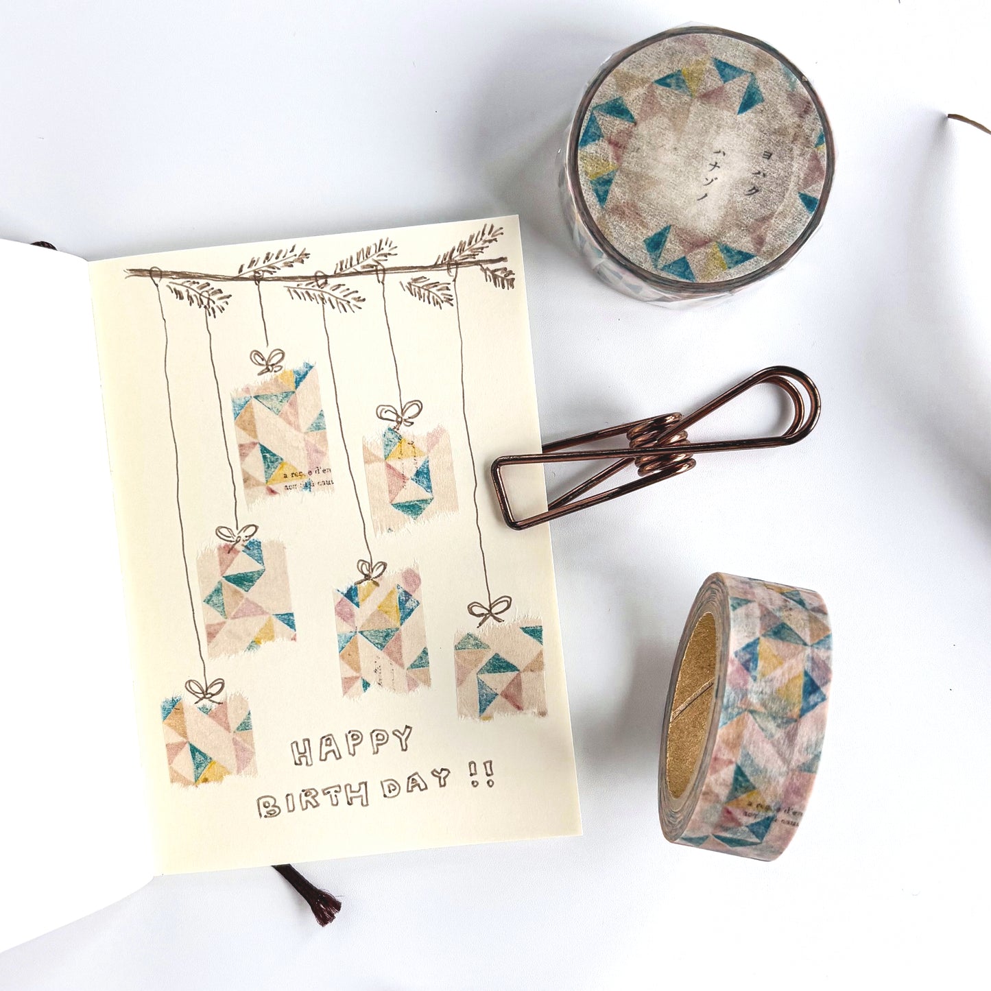 Yohaku / Washi Tape - Flower Garden