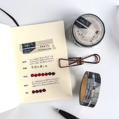 Yohaku / Washi Tape - Aiiro