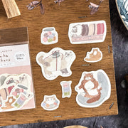 [Limited Edition] Shoichiro Tobimatsu / Flake Stickers - Macaron