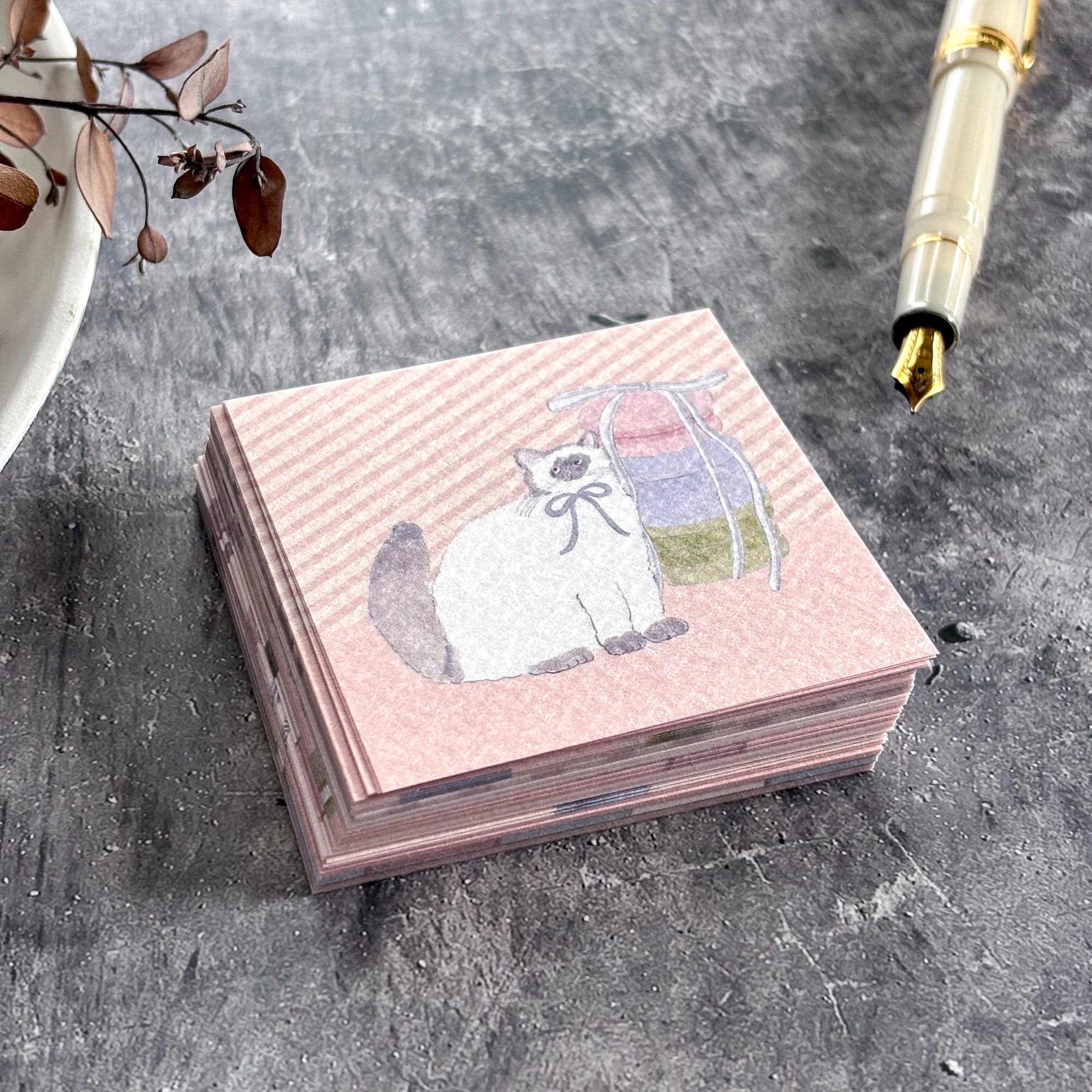 [Limited Edition] Shoichiro Tobimatsu / Petit Origami Memo Pad Set - Macaron