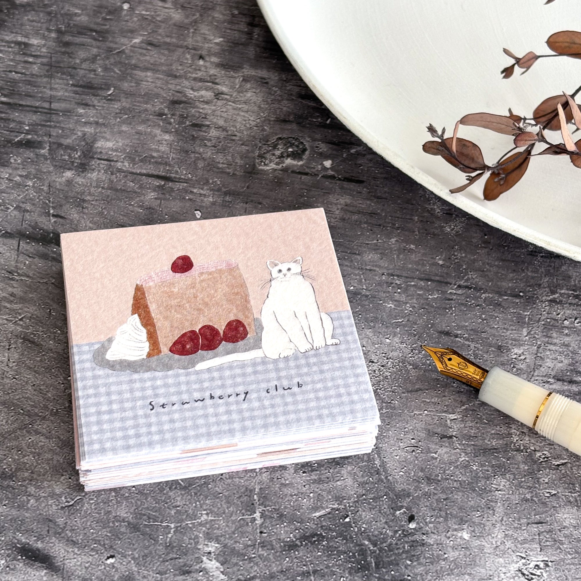 [Limited Edition] Shoichiro Tobimatsu / Petit Origami Memo Pad Set - Sweets