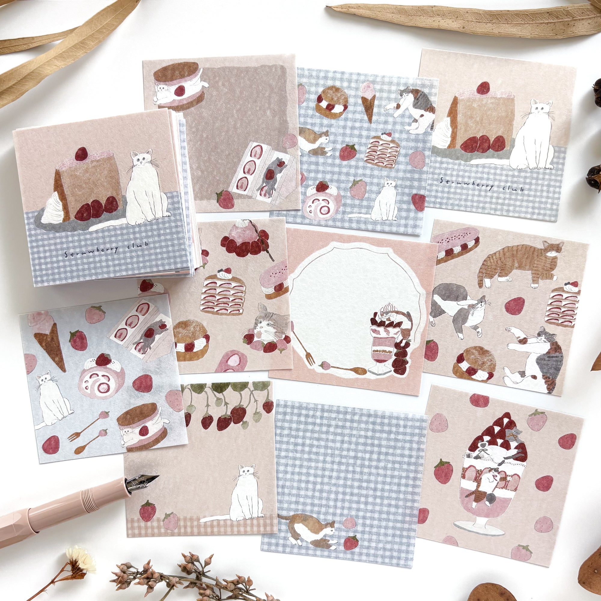 [Limited Edition] Shoichiro Tobimatsu / Petit Origami Memo Pad Set - Sweets