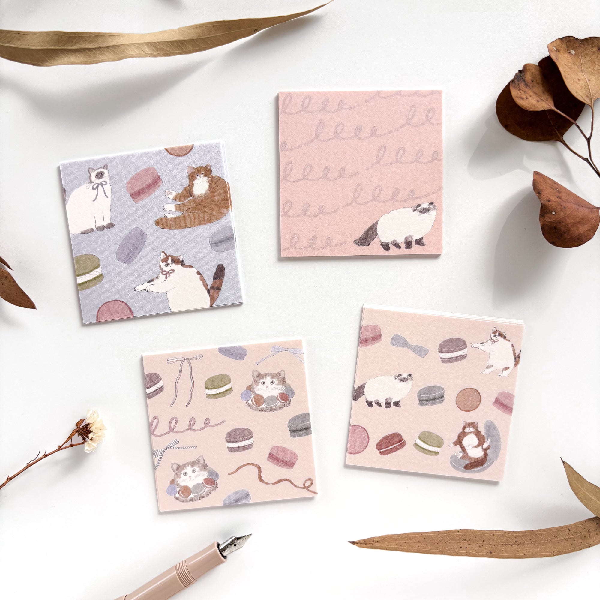 [Limited Edition] Shoichiro Tobimatsu / Petit Origami Memo Pad Set - Macaron