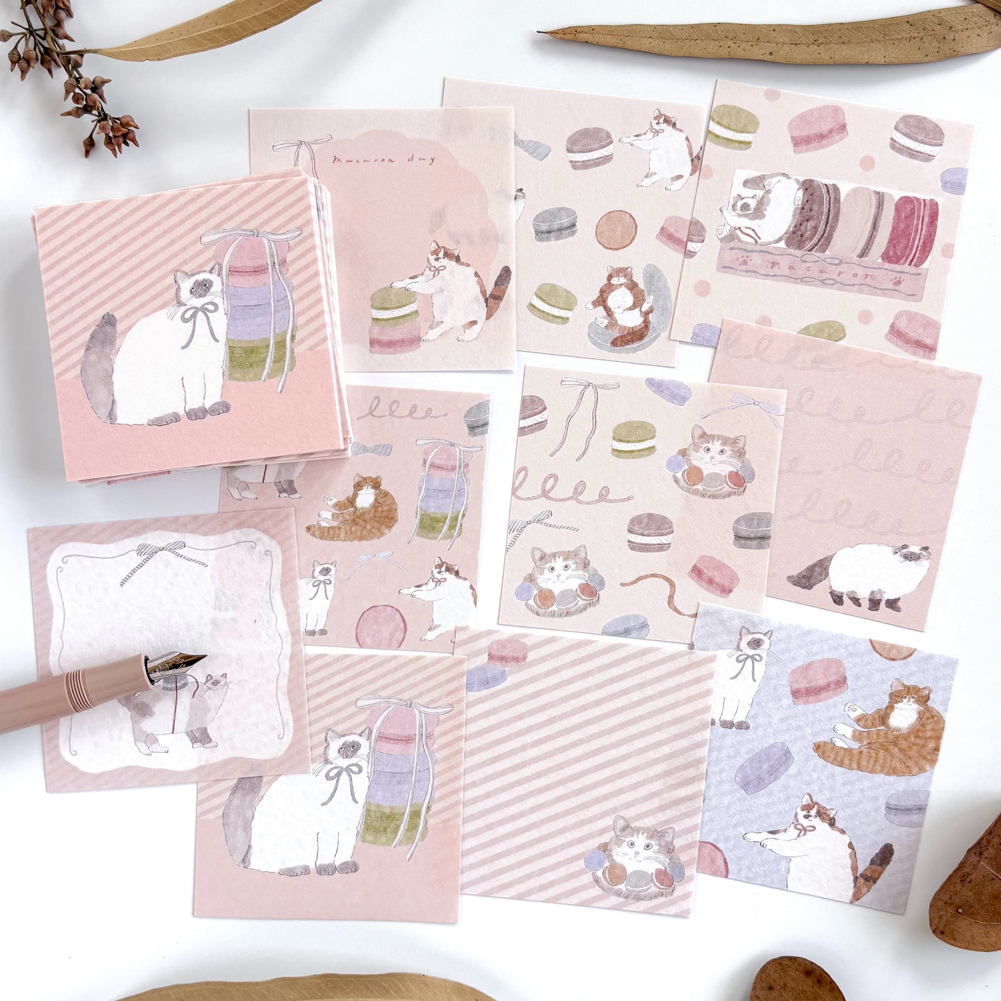 [Limited Edition] Shoichiro Tobimatsu / Petit Origami Memo Pad Set - Macaron