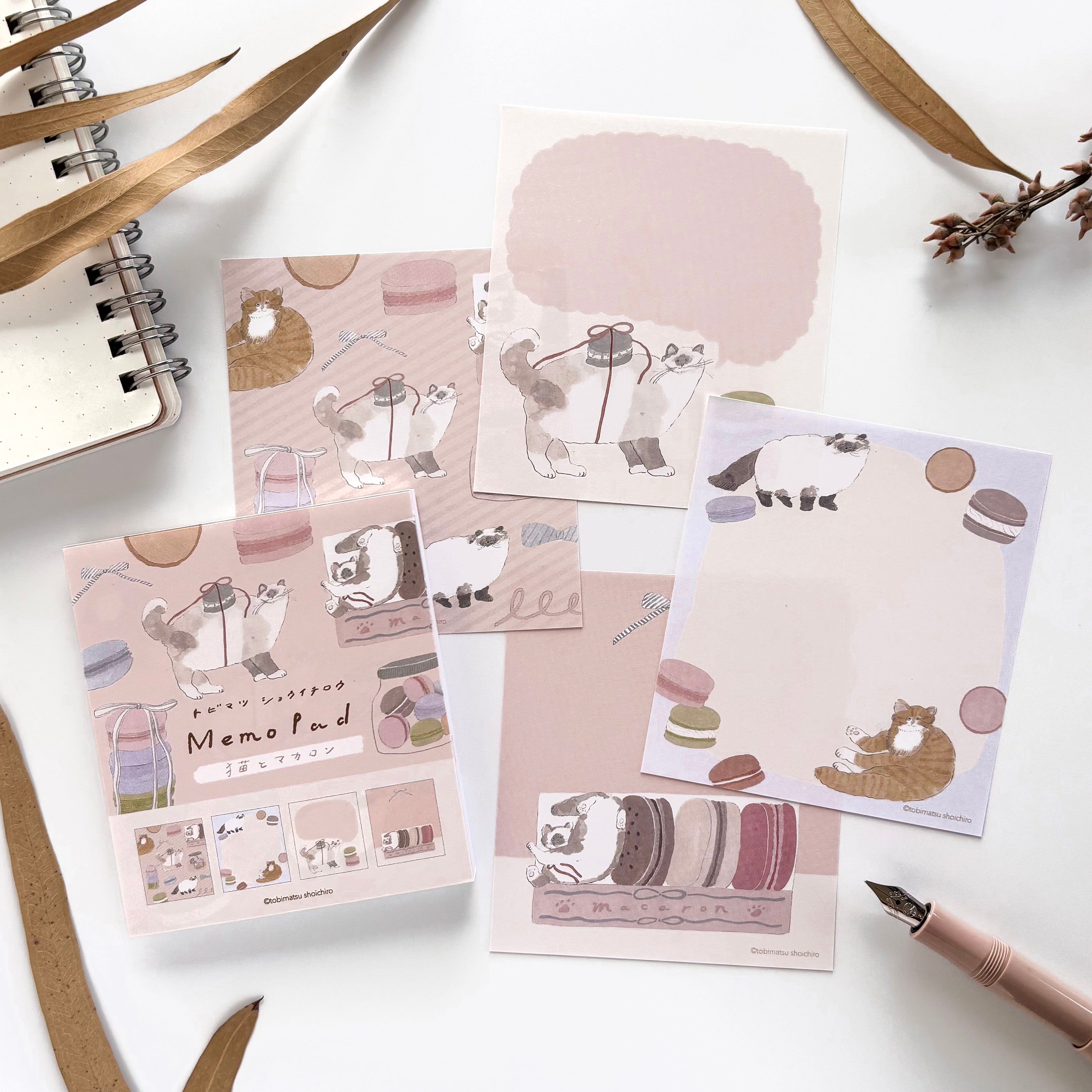 [Limited Edition] Shoichiro Tobimatsu / Memo Pad - Macaron