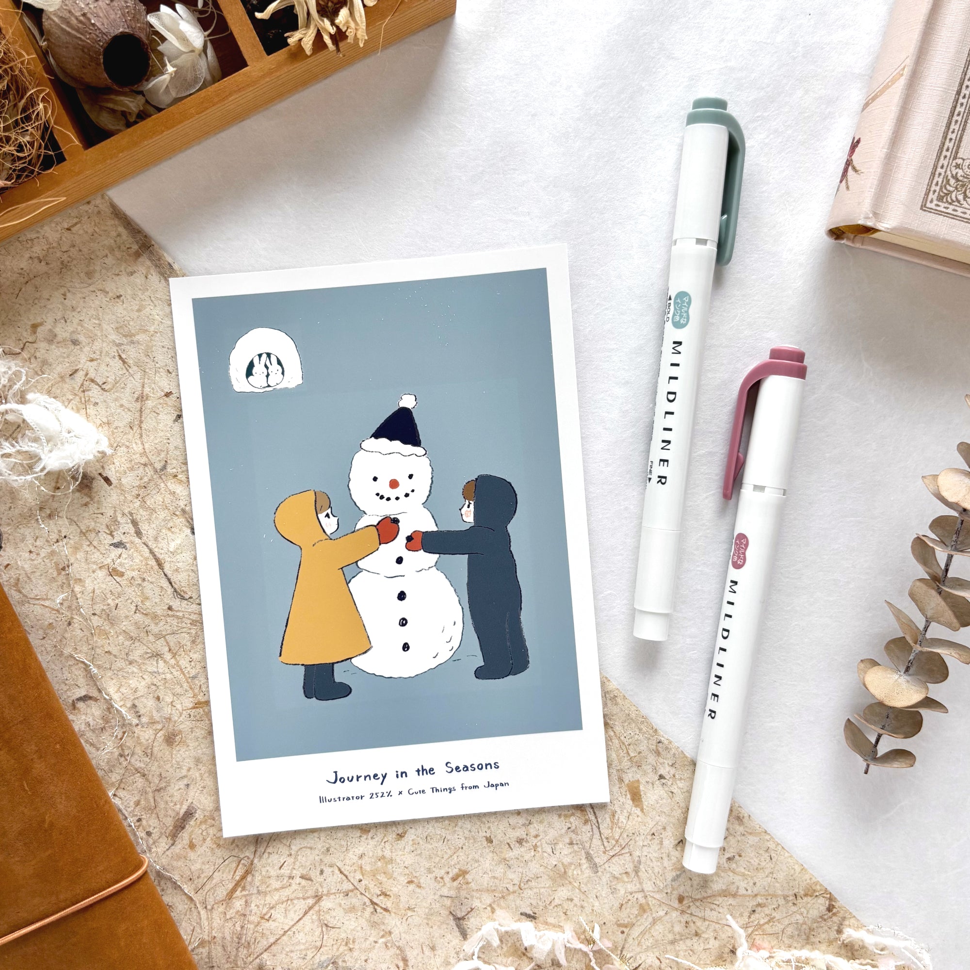 CTFJ x 252% / Postcard - Happy Winter