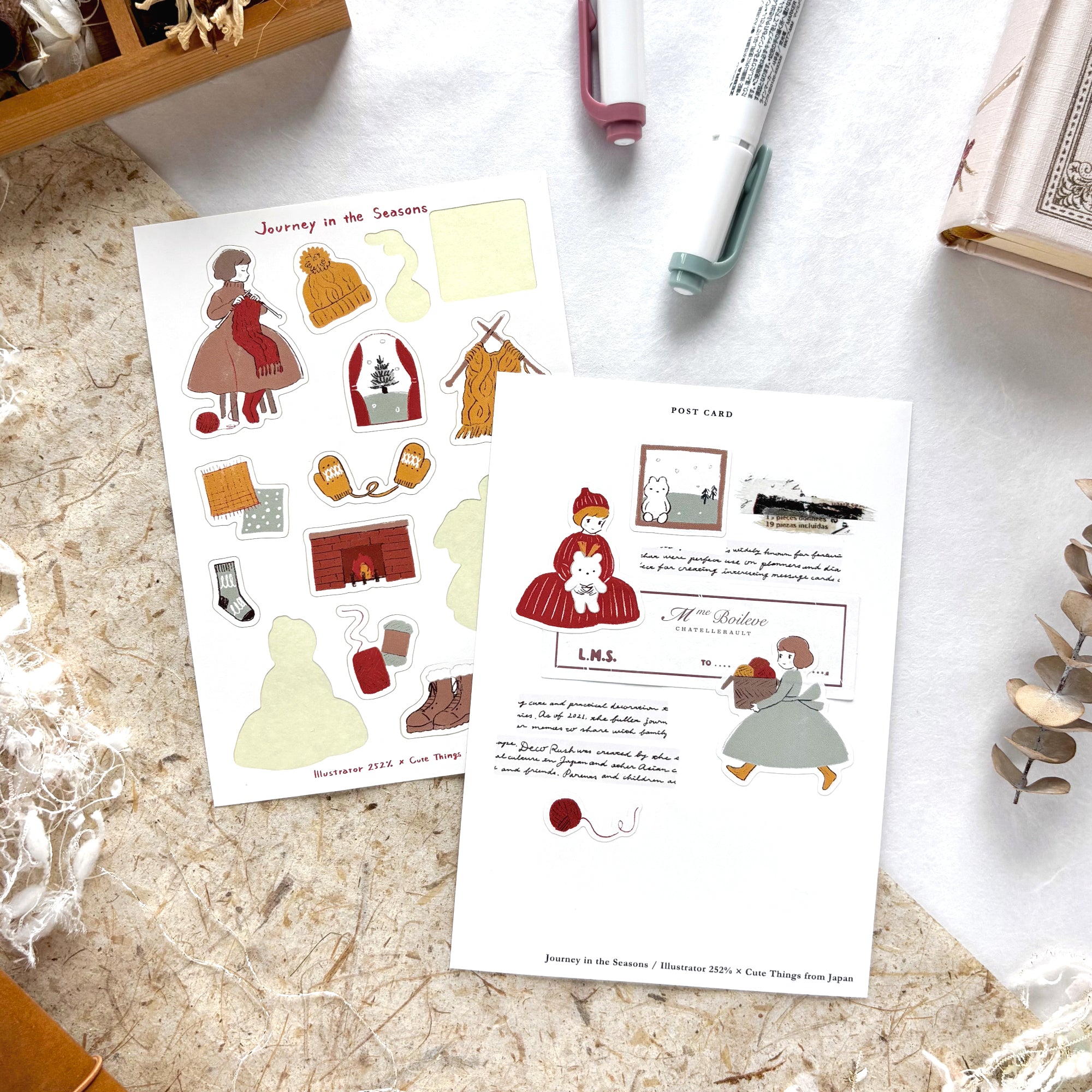 CTFJ x 252% / Postcard - Preparations for Winter