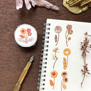 ALACARUDOU / Washi Tape - Flower Cookies