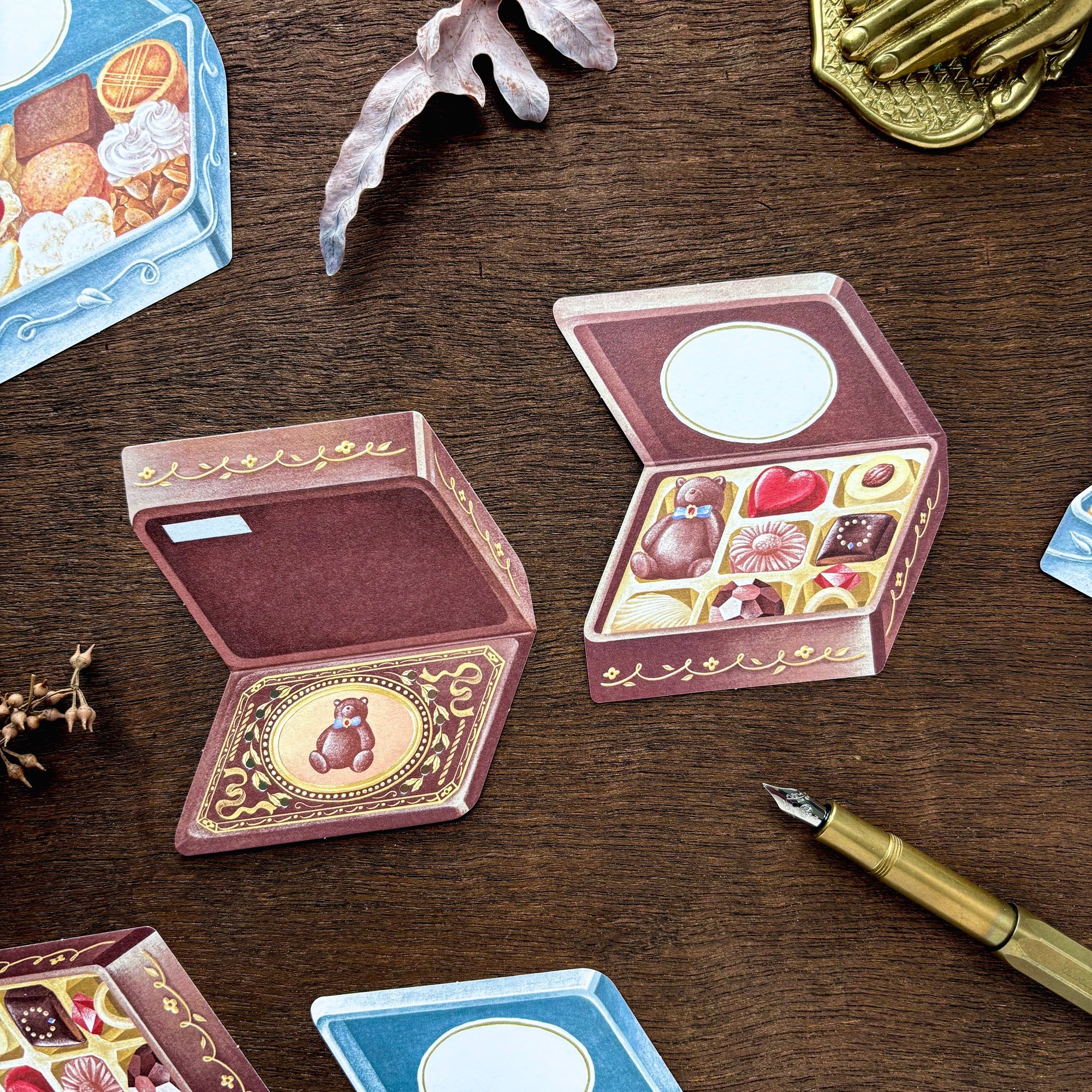 ALACARUDOU / Mini Message Card - Chocolates