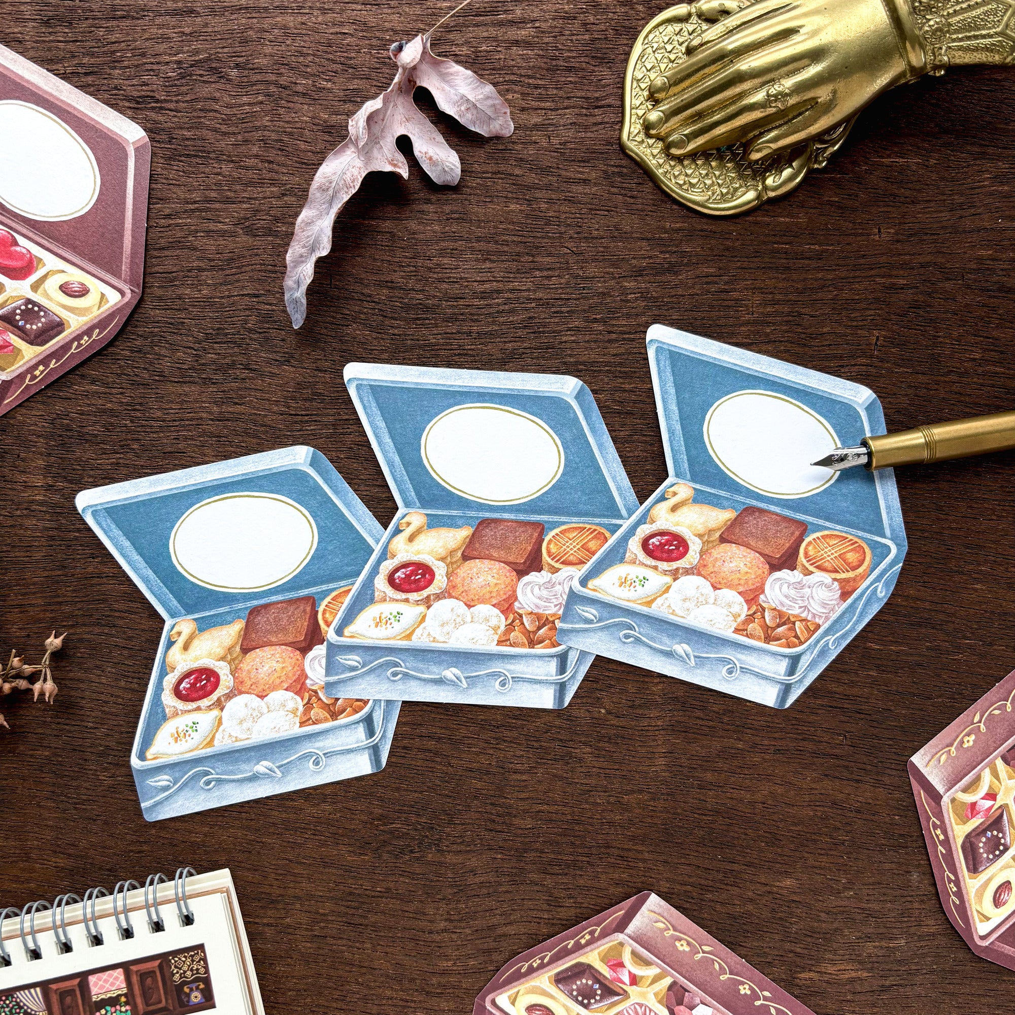 ALACARUDOU / Mini Message Card - Cookies