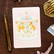 ALACARUDOU / Postcard - Carousel