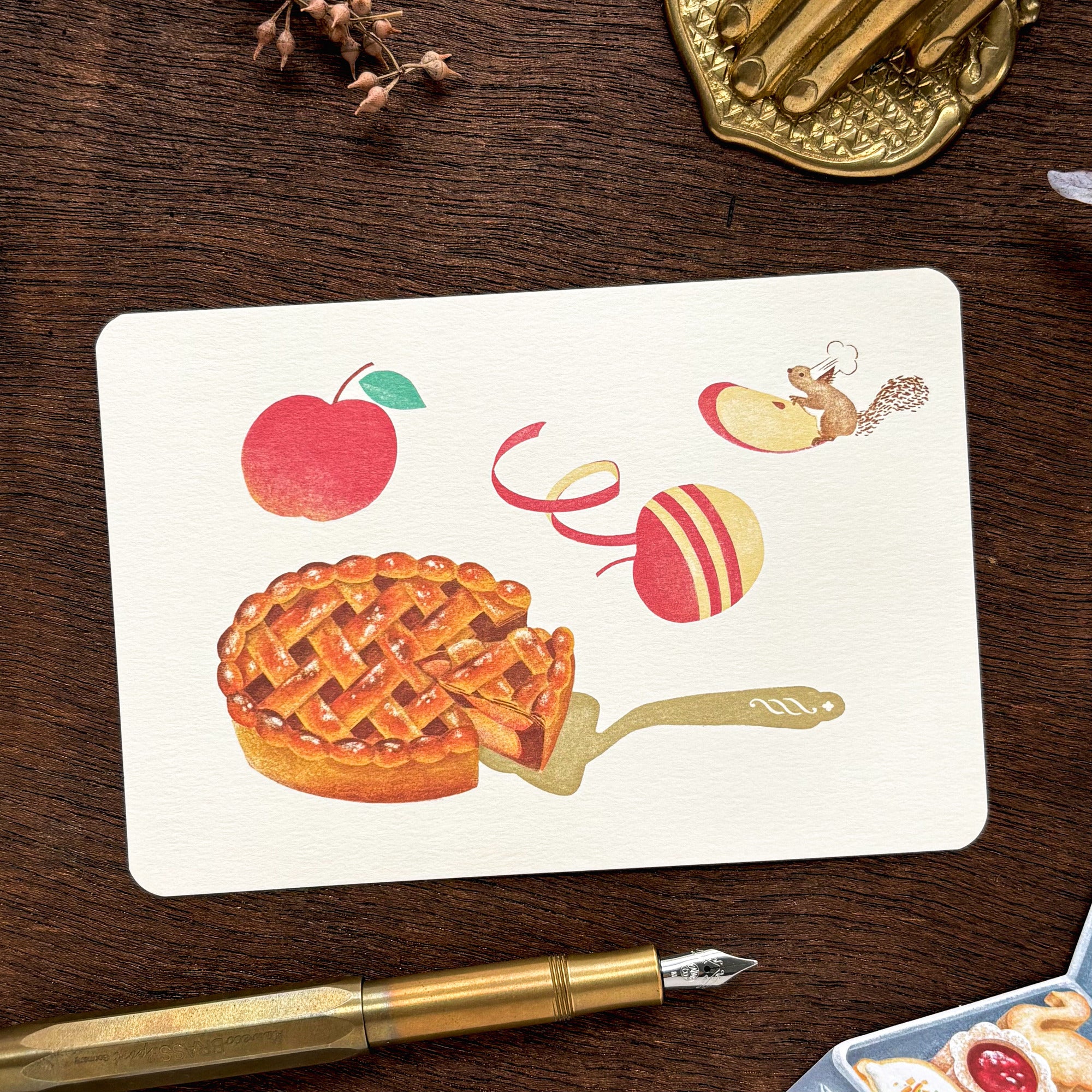 ALACARUDOU / Postcard - Apple Pie