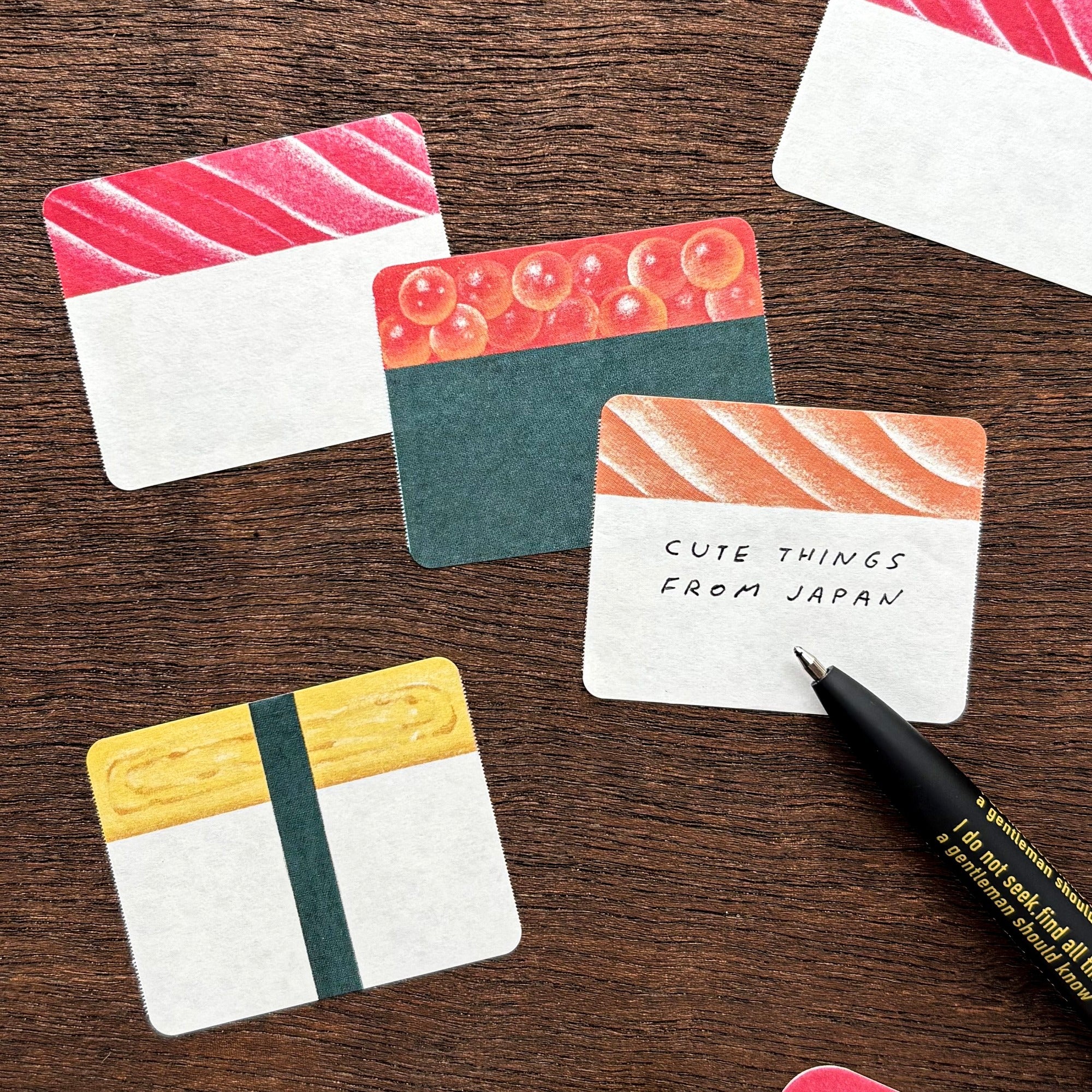 ALACARUDOU / Roll Sticky Note - Sushi
