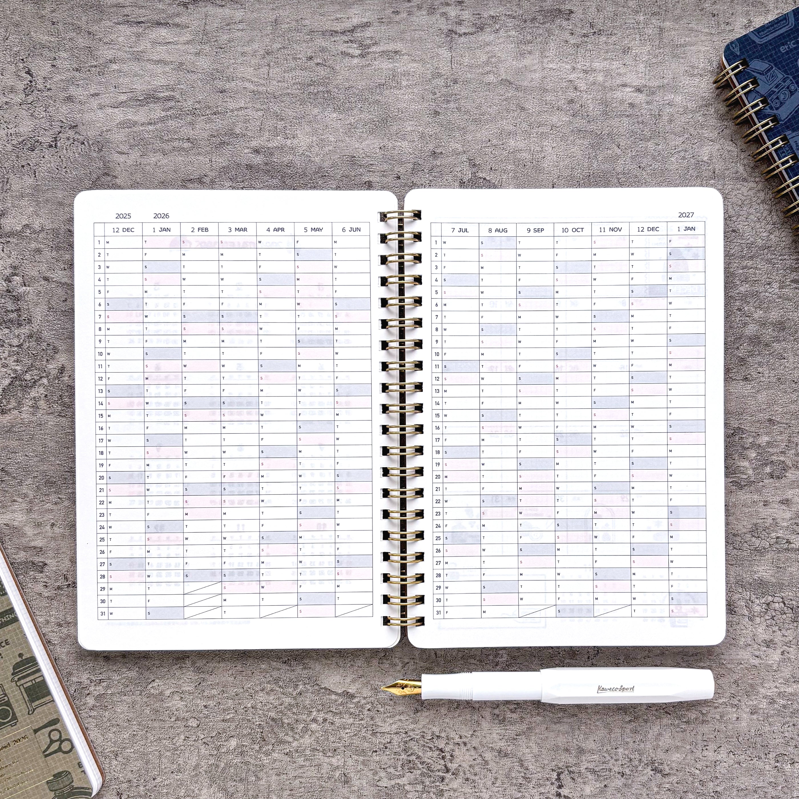 [SALE] eric 2026 Planner - (3 Colors / B6 Size)